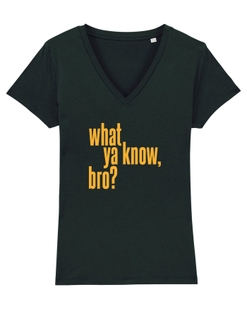 what ya know, bro? Black