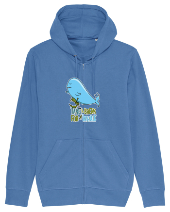 Take a break for a Whale Bright Blue