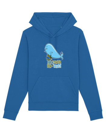 Take a break for a Whale Royal Blue