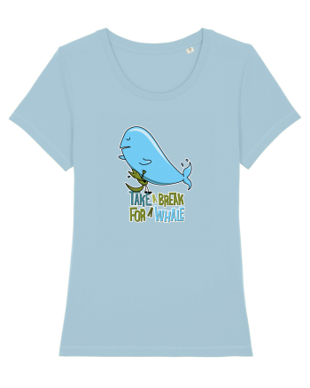 Take a break for a Whale Sky Blue