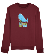 Take a break for a Whale Bluză mânecă lungă Unisex Rise