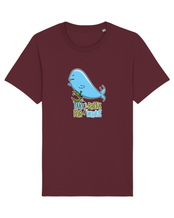 Take a break for a Whale Burgundy