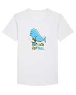 Take a break for a Whale Tricou mânecă scurtă guler larg Bărbat Skater