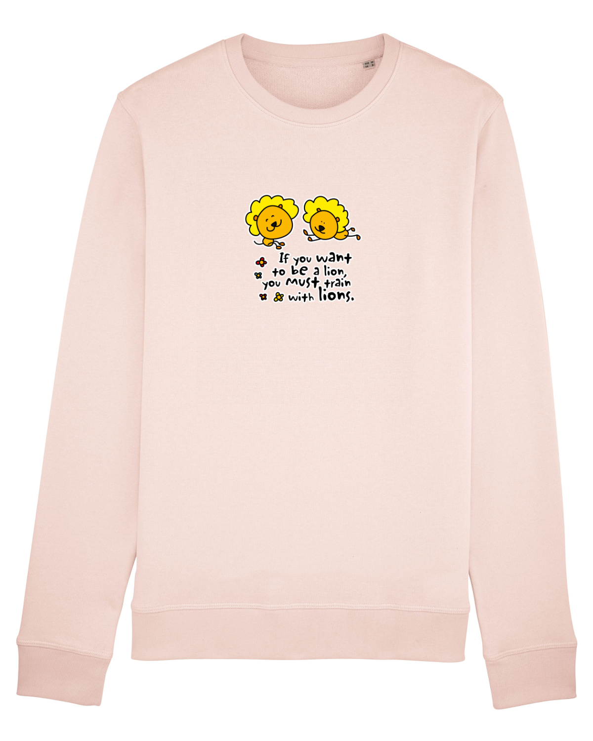 Bluză mânecă lungă Unisex Rise Candy Pink