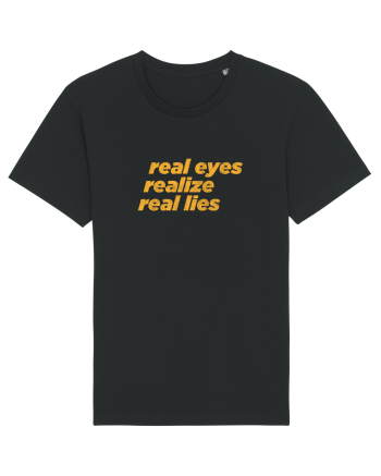 real eyes realize real lies Black