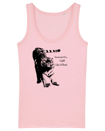 Yoga Tiger Cotton Pink