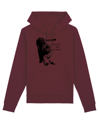 Yoga Tiger Burgundy