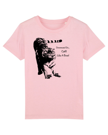 Yoga Tiger Cotton Pink