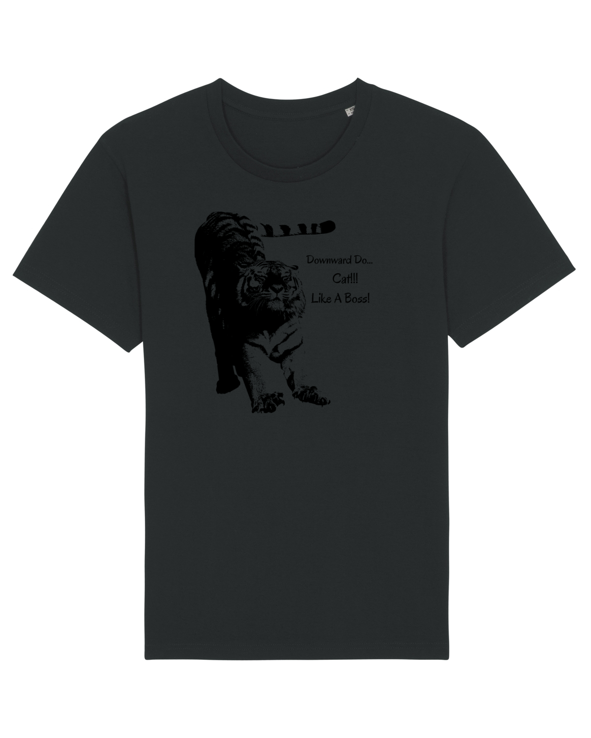 Tricou mânecă scurtă Unisex Rocker Black