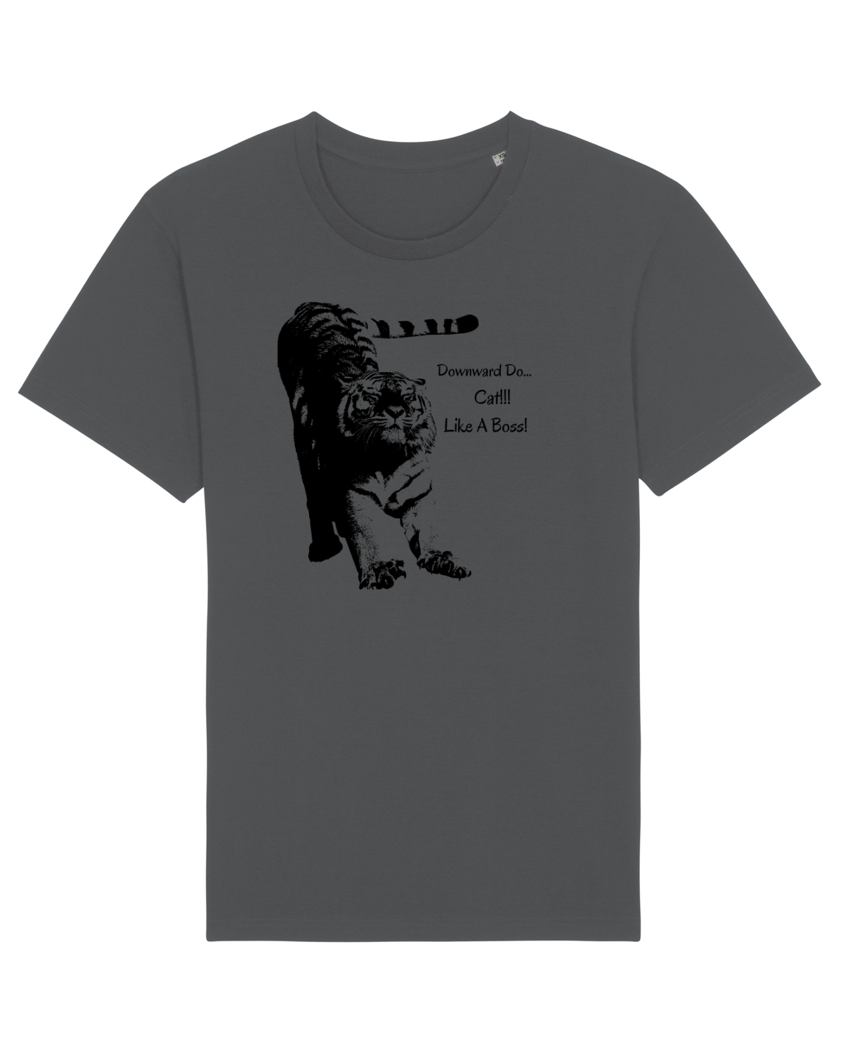 Tricou mânecă scurtă Unisex Rocker Anthracite