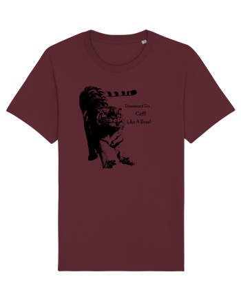 Yoga Tiger Burgundy