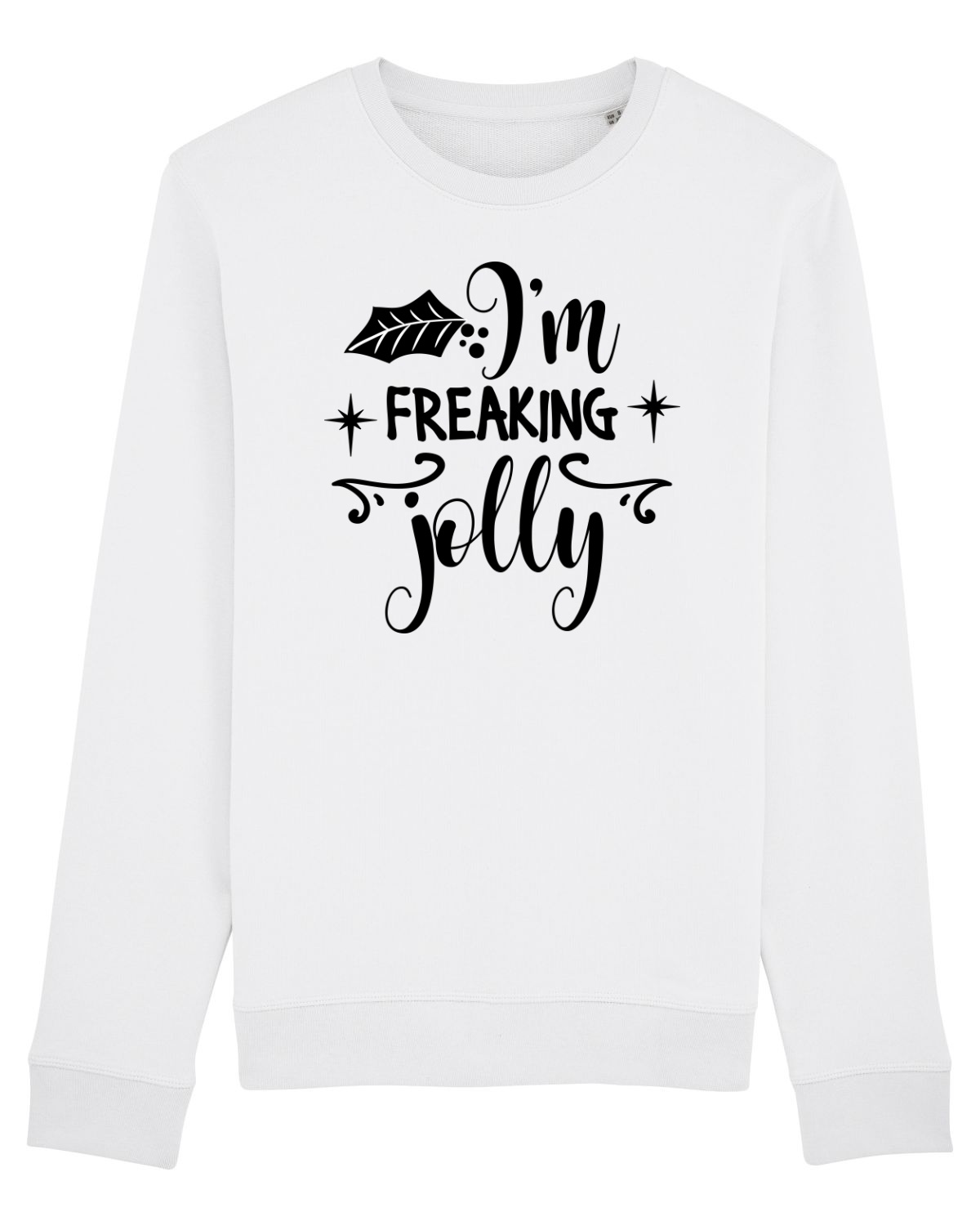 Bluză mânecă lungă Unisex Rise White