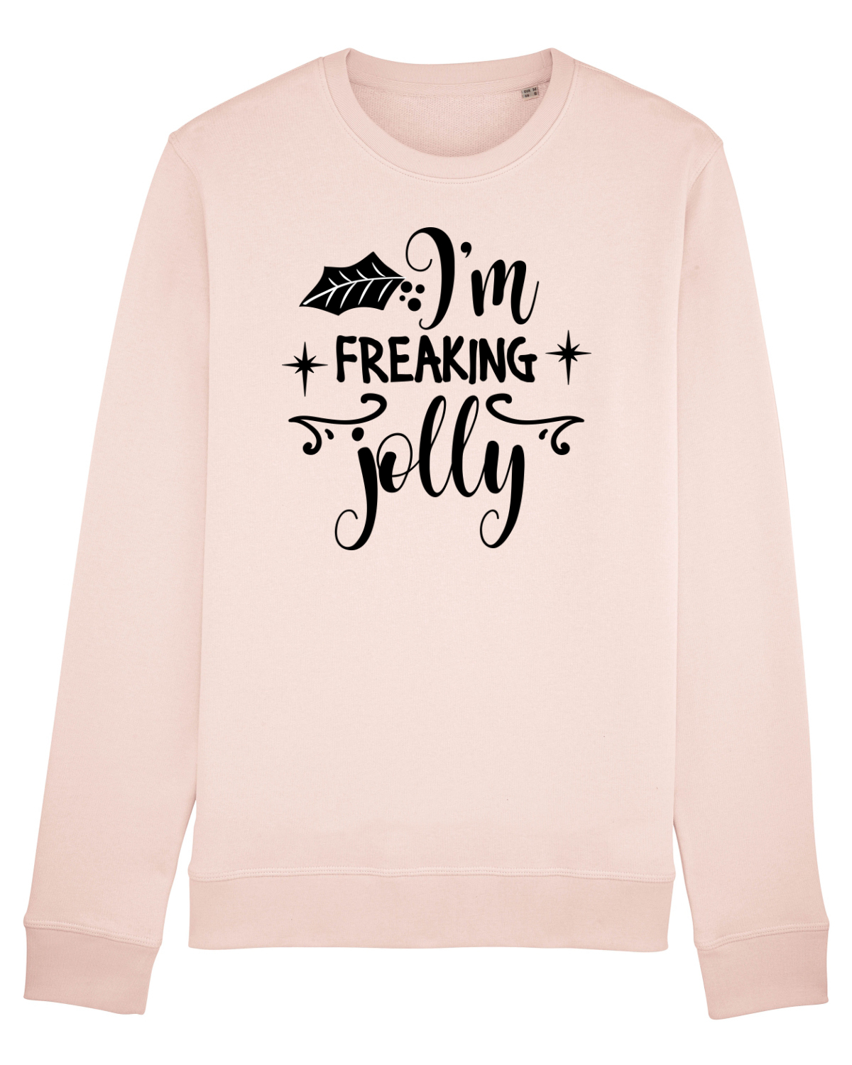 Bluză mânecă lungă Unisex Rise Candy Pink