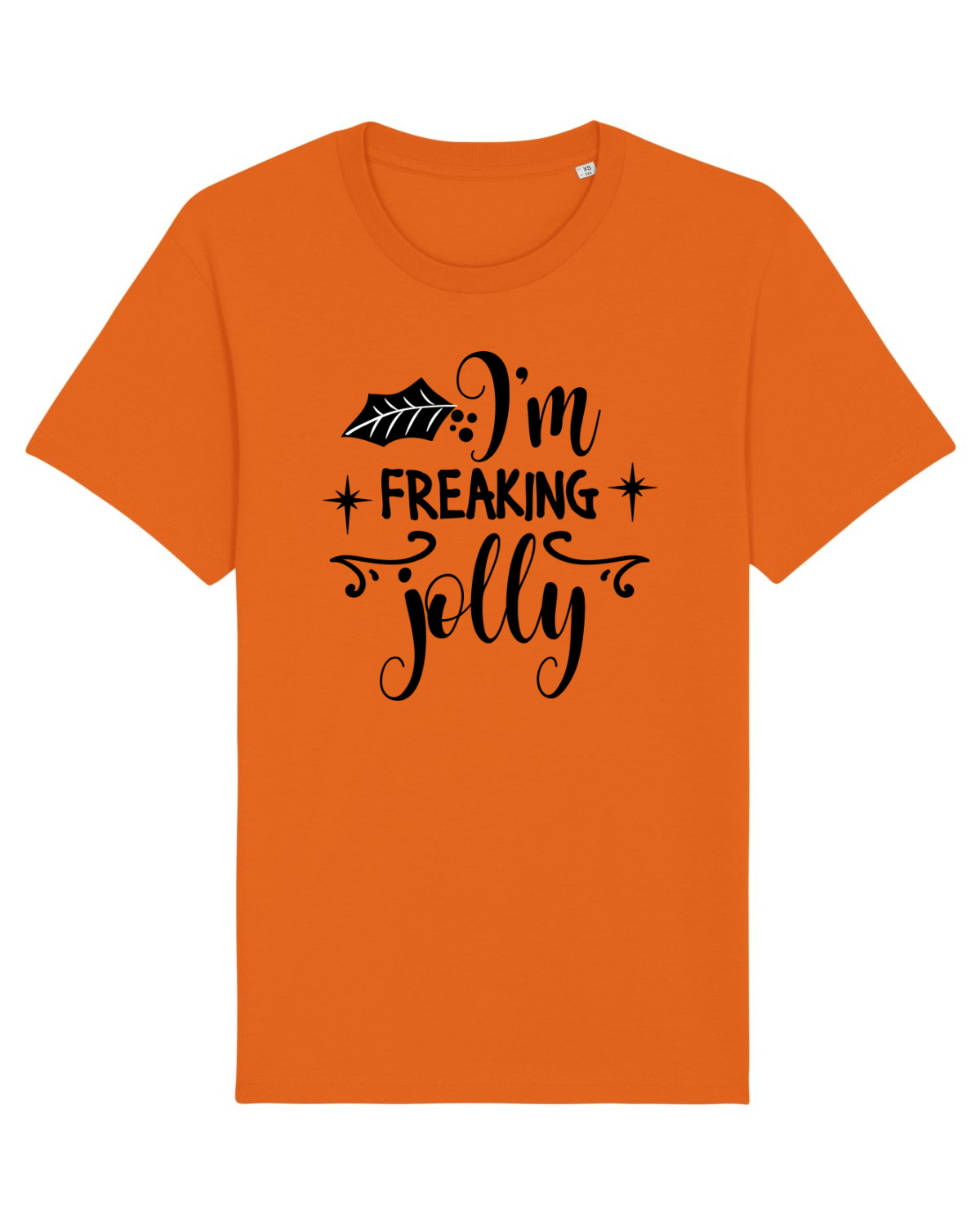 Tricou mânecă scurtă Unisex Rocker Bright Orange