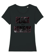 black sunday Tricou mânecă scurtă guler larg fitted Damă Expresser