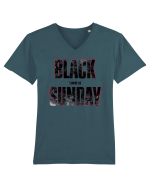 black sunday Tricou mânecă scurtă guler V Bărbat Presenter