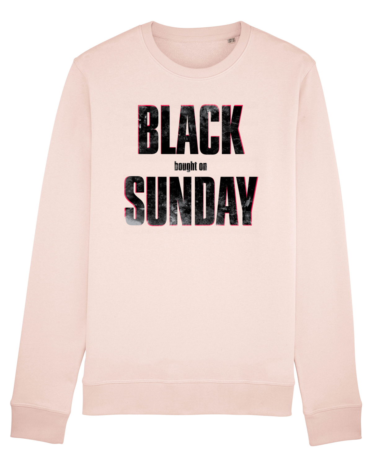 Bluză mânecă lungă Unisex Rise Candy Pink