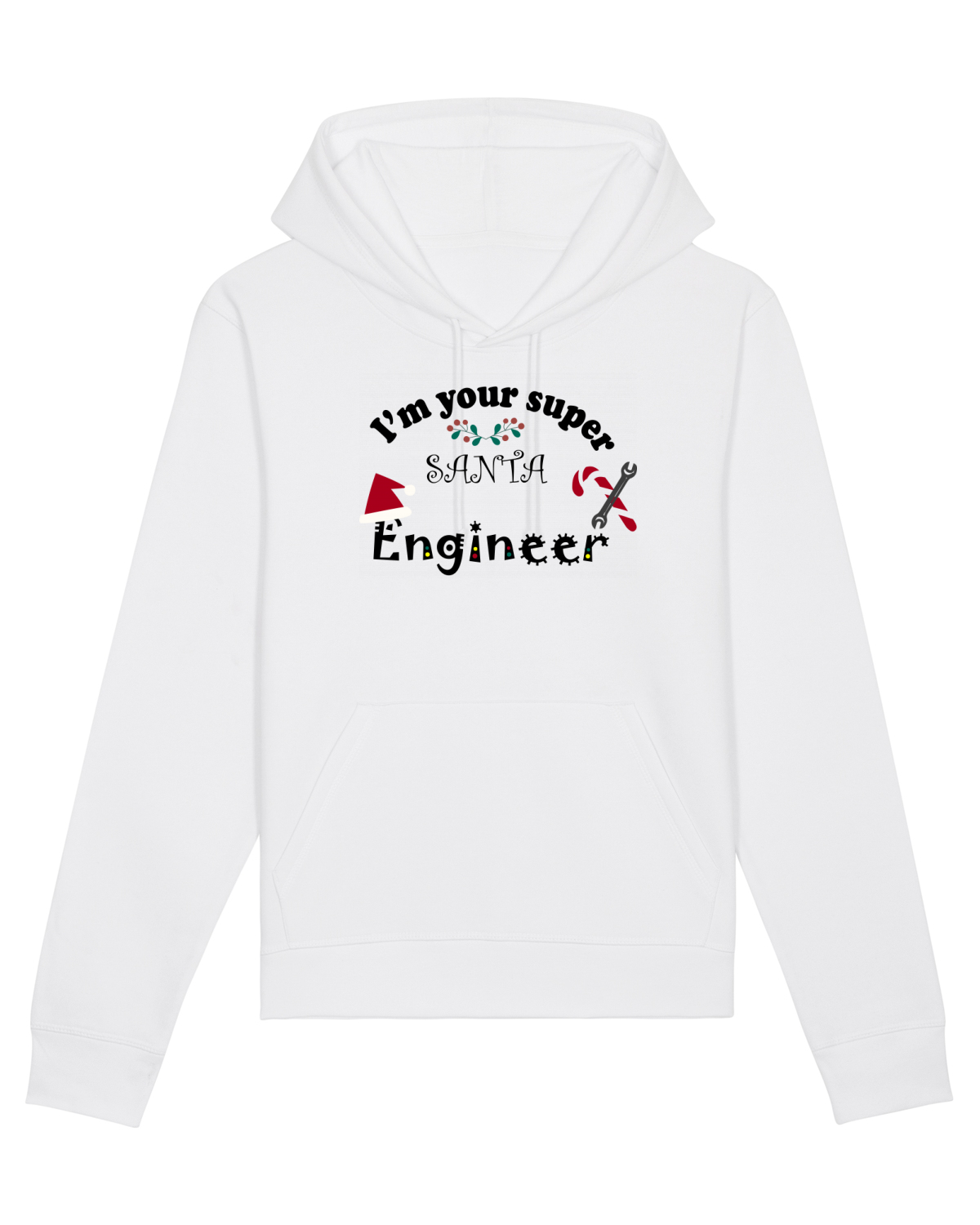 Hanorac Unisex Drummer White