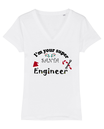 Santa Engineer White