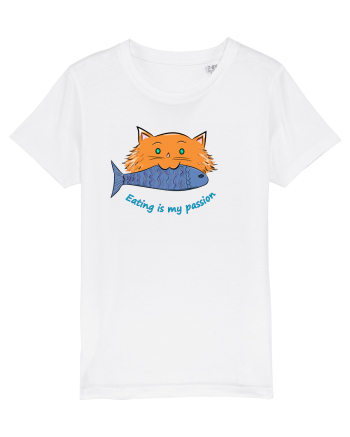 Cute cat White