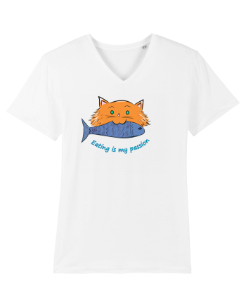 Cute cat White