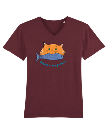 Cute cat Burgundy