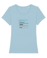 Medicina Tricou mânecă scurtă guler larg fitted Damă Expresser
