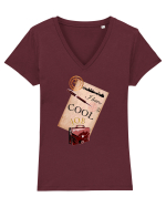 Cool job Tricou mânecă scurtă guler V Damă Evoker