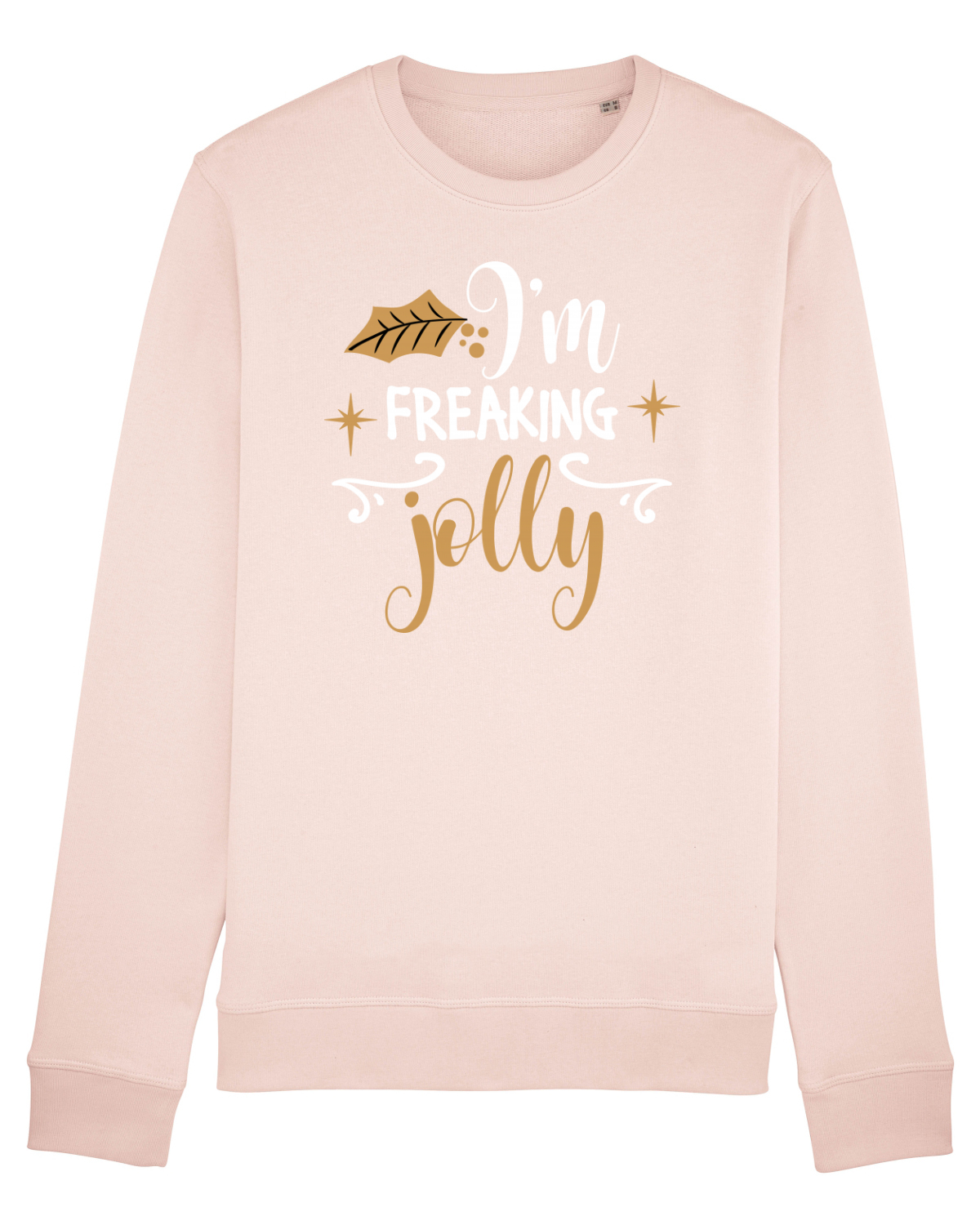 Bluză mânecă lungă Unisex Rise Candy Pink