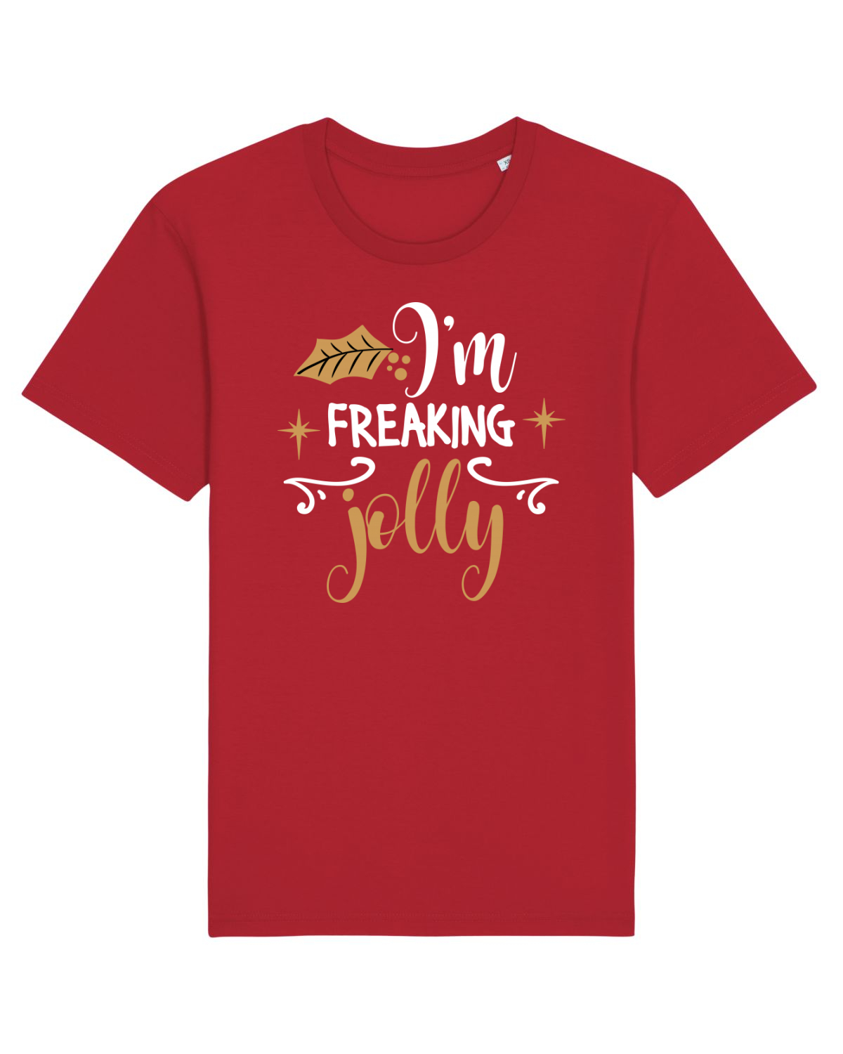 Tricou mânecă scurtă Unisex Rocker Red
