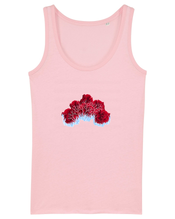 Frozen roses Cotton Pink