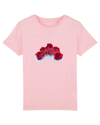 Frozen roses Cotton Pink