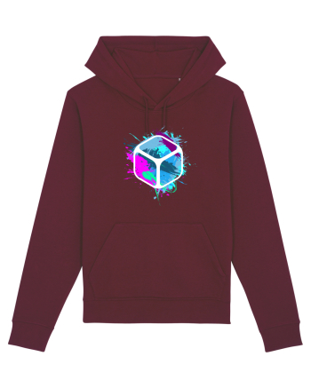 CHILL (no text) Burgundy