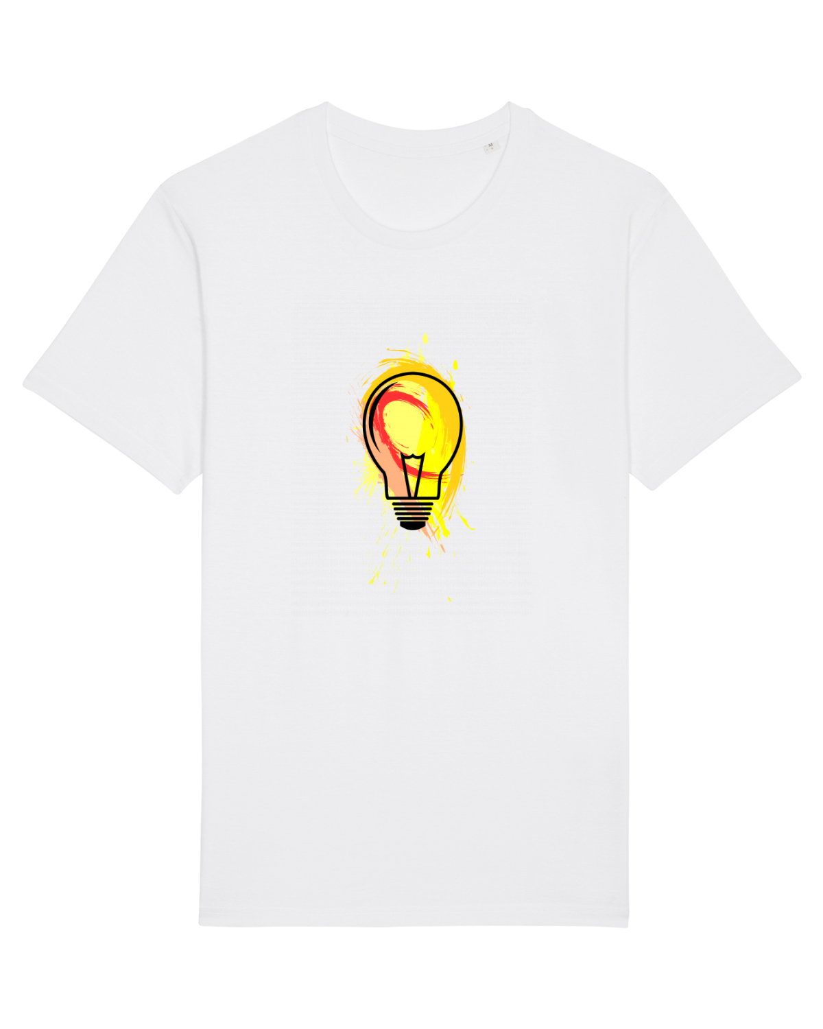 Tricou mânecă scurtă Unisex Rocker White