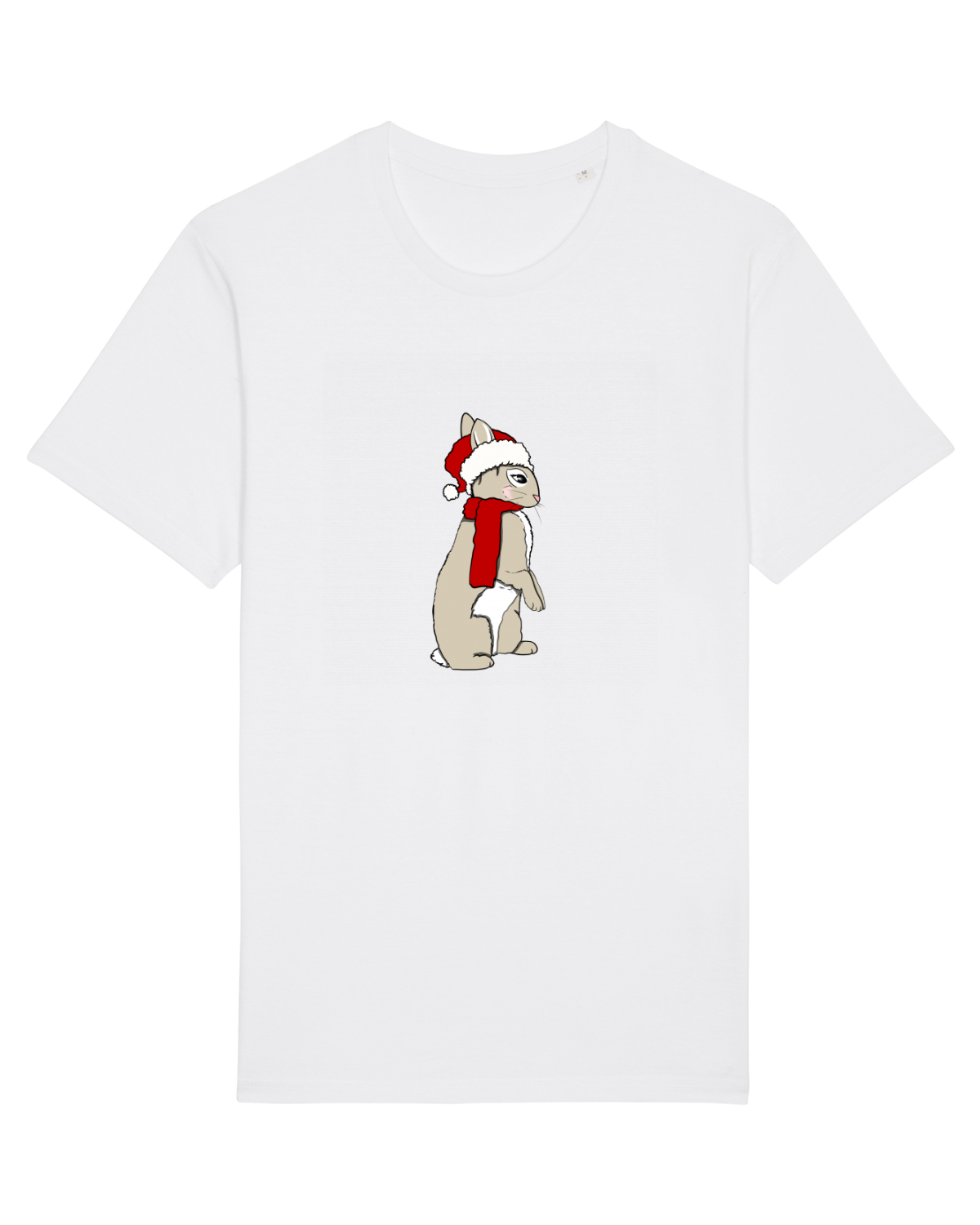 Tricou mânecă scurtă Unisex Rocker White