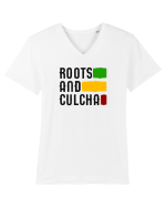 Roots And Culcha Tricou mânecă scurtă guler V Bărbat Presenter