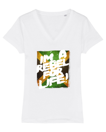I'm a Rebel for Life White