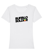 Buffalo Soldier Tricou mânecă scurtă guler larg fitted Damă Expresser