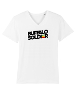 Buffalo Soldier Tricou mânecă scurtă guler V Bărbat Presenter