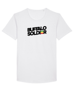 Buffalo Soldier Tricou mânecă scurtă guler larg Bărbat Skater