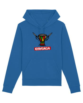 Nyahbinghi Drum Royal Blue