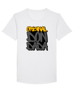 Original Don Dada Tricou mânecă scurtă guler larg Bărbat Skater