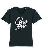 One Love Tricou mânecă scurtă guler V Bărbat Presenter