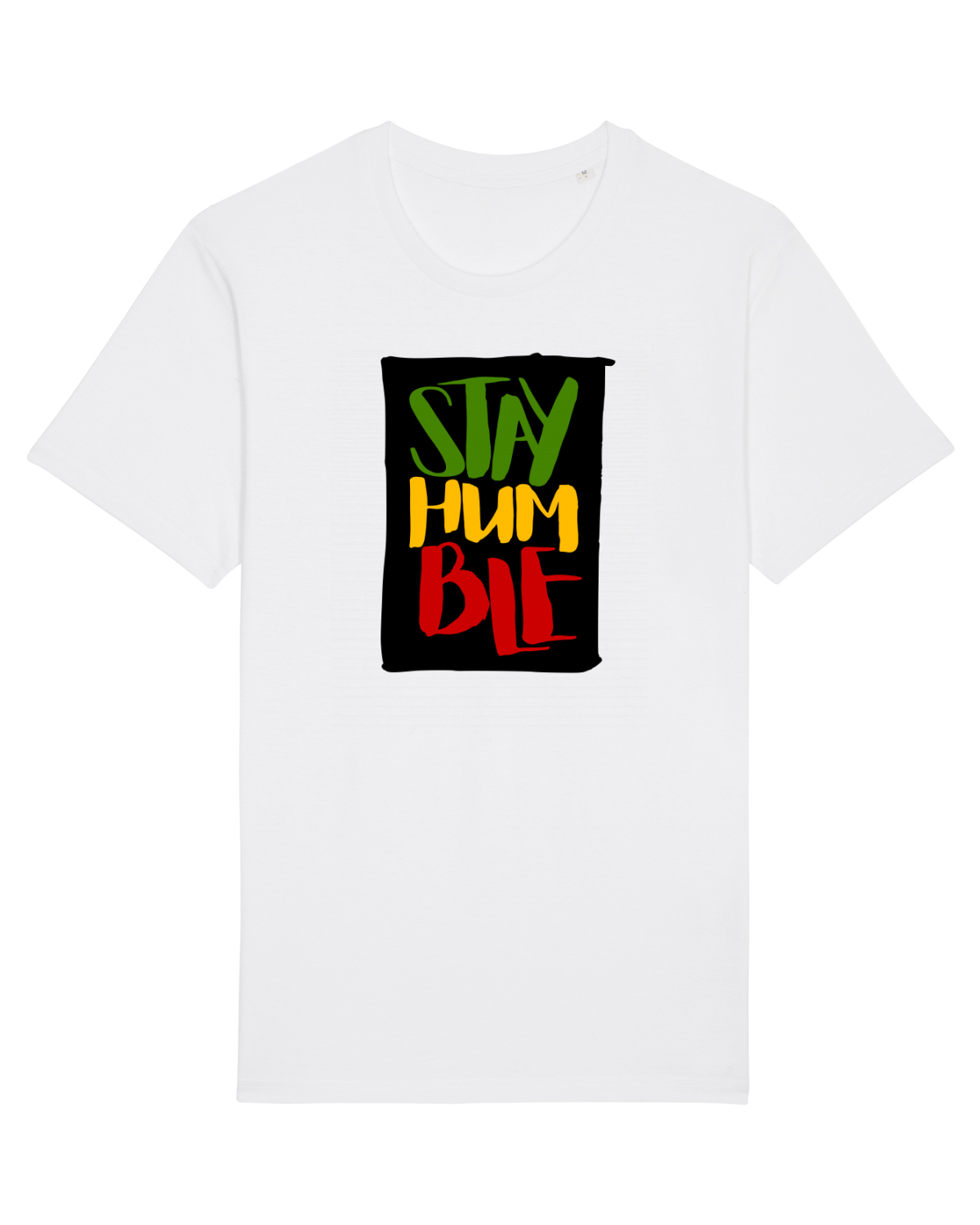 Tricou mânecă scurtă Unisex Rocker White