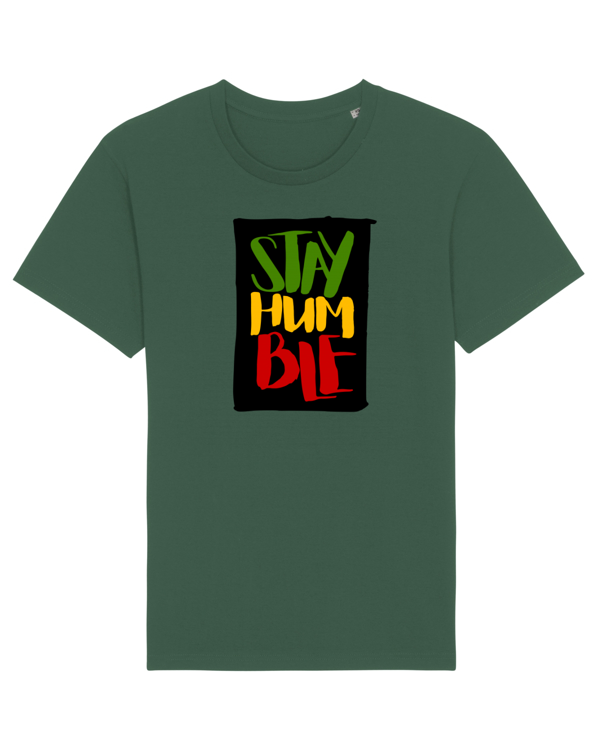 Tricou mânecă scurtă Unisex Rocker Bottle Green