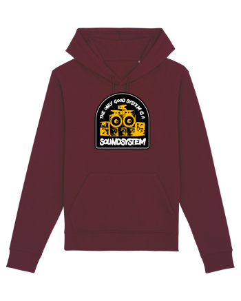 The Only Good System is a Soundsystem Burgundy