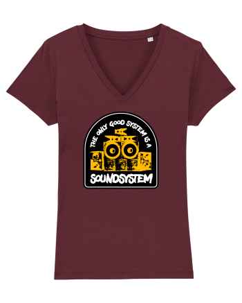 The Only Good System is a Soundsystem Burgundy
