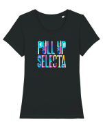 Pull Up Selecta Tricou mânecă scurtă guler larg fitted Damă Expresser