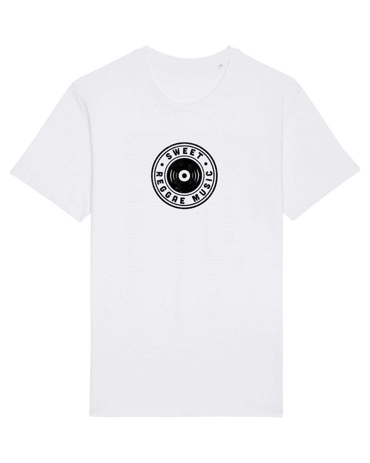 Tricou mânecă scurtă Unisex Rocker White