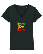 Iron Lion Zion Tricou mânecă scurtă guler V Damă Evoker